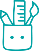 Education, learning and skills icon