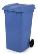 240 litre blue bin