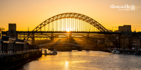 Am image of the Tyne Bridge 