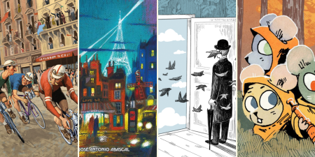 A selection of board game covers