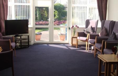 Image of communal area at Byker Lodge
