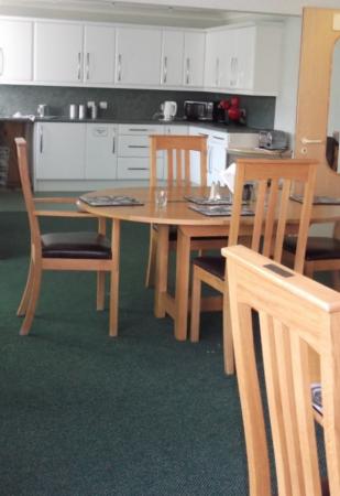 Image of dining area at Byker Lodge
