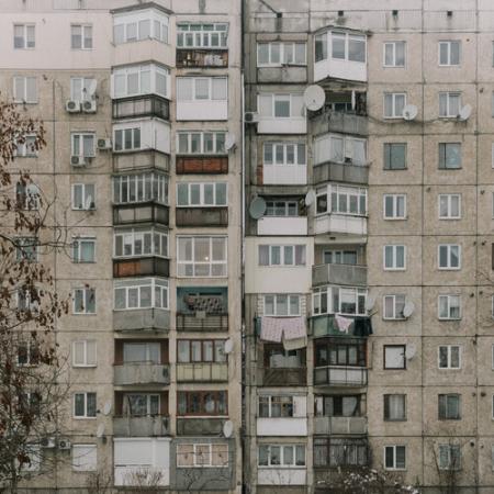 Former Ghetto site, Mukachevo, Ukraine - © Marc Wilson