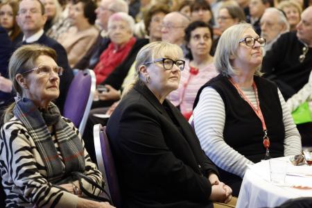Part of the audience at the Holocaust Memorial Day event in Newcastle