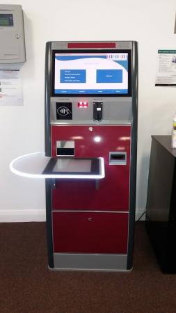 Cruddas Park self issue machine