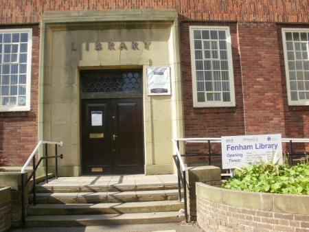Fenham Library entrance