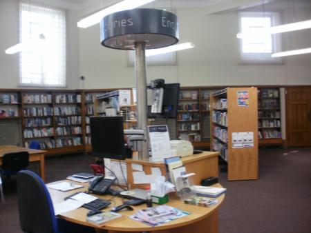 Fenham Library staff pod