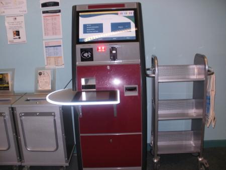 Outer West Library self issue machine