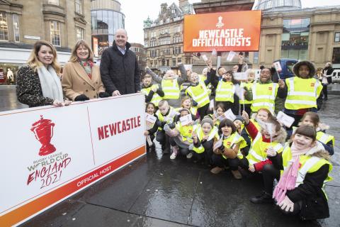 Newcastle is announced as a host city for the Rugby League World Cup 2021
