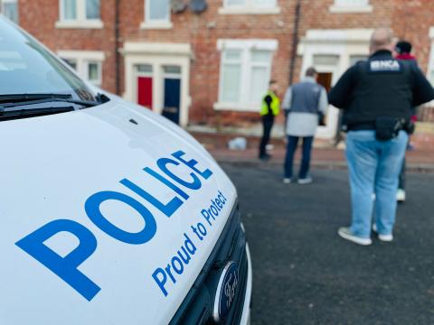 Northumbria Police Project ADDER raid