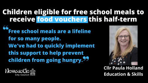 Cllr Paula Holland on the October half-term provision for children in Newcastle