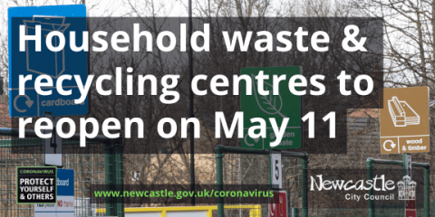 A photo of Walbottle household waste and recycling centre