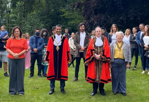 Lord Mayor, Sheriff and residents remember those who lost their lives in the genocide in Srebrenica 25 years ago