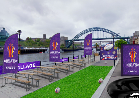 Quayside fan village