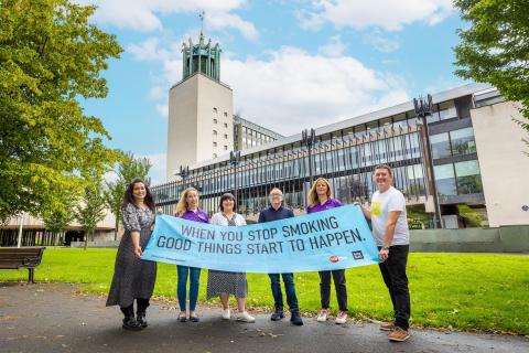 Stoptober group photo