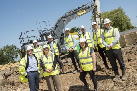 Works starts on site on new housing development in Kenton