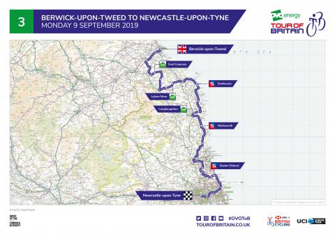 Stage of Three of the OVO Energy Tour of Britain