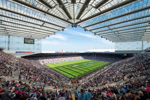 An image of St James Park during the 2018 Dacia Magic Weekend is attached to accompany this annoucement 