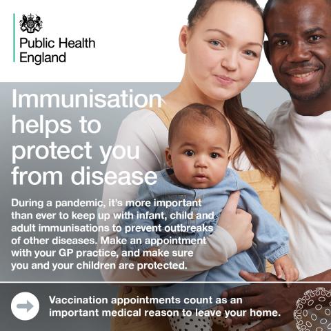 Immunisations graphic