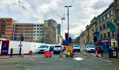 Pilgrim Street road closure