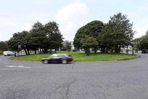 This junction with Ponteland Road and Etal Lane could be re-designed