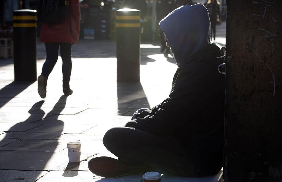 People are being urged not to give money to those who beg but instead donate to charities.