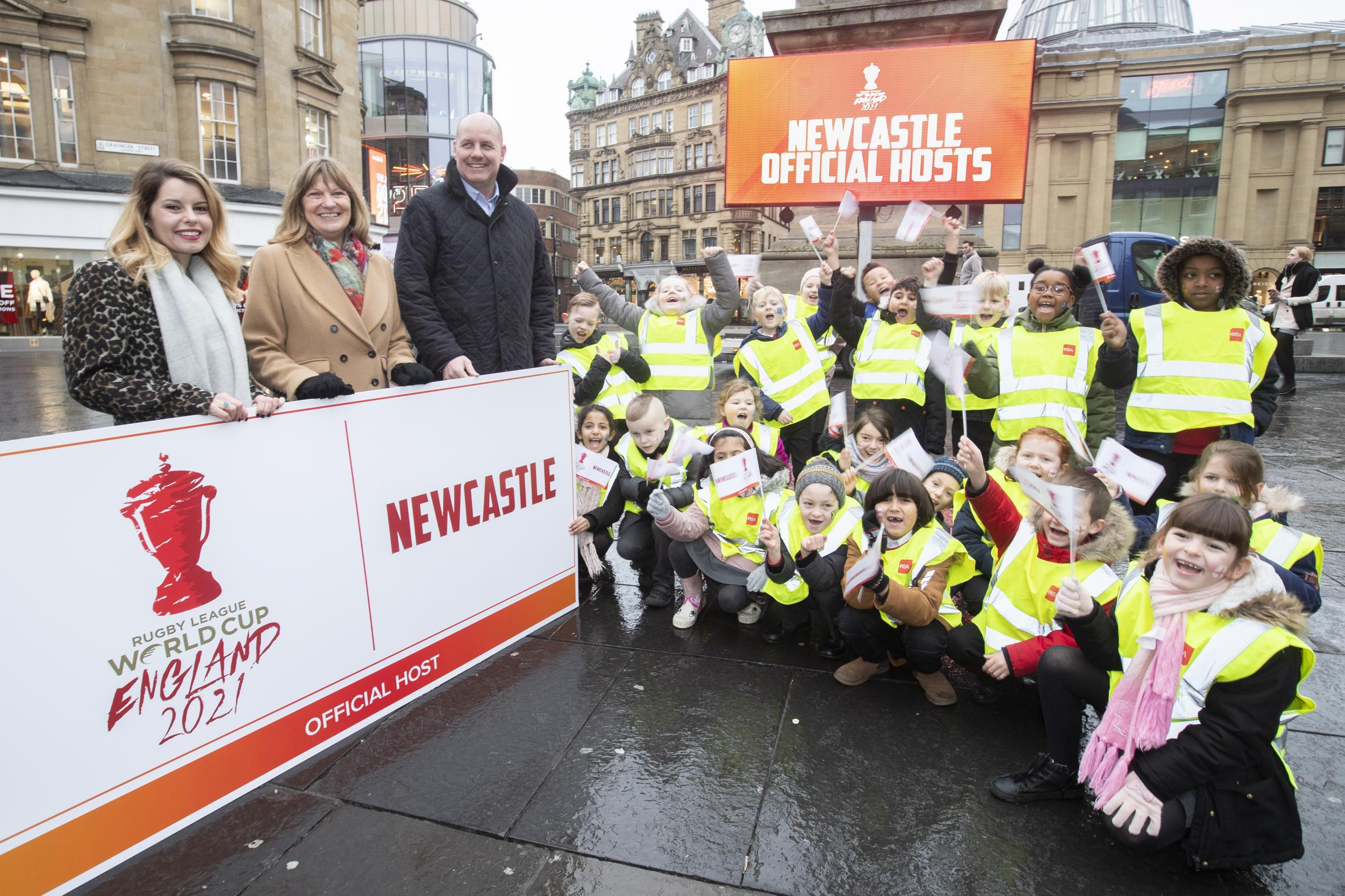 Newcastle is announced as a host city for the Rugby League World Cup 2021