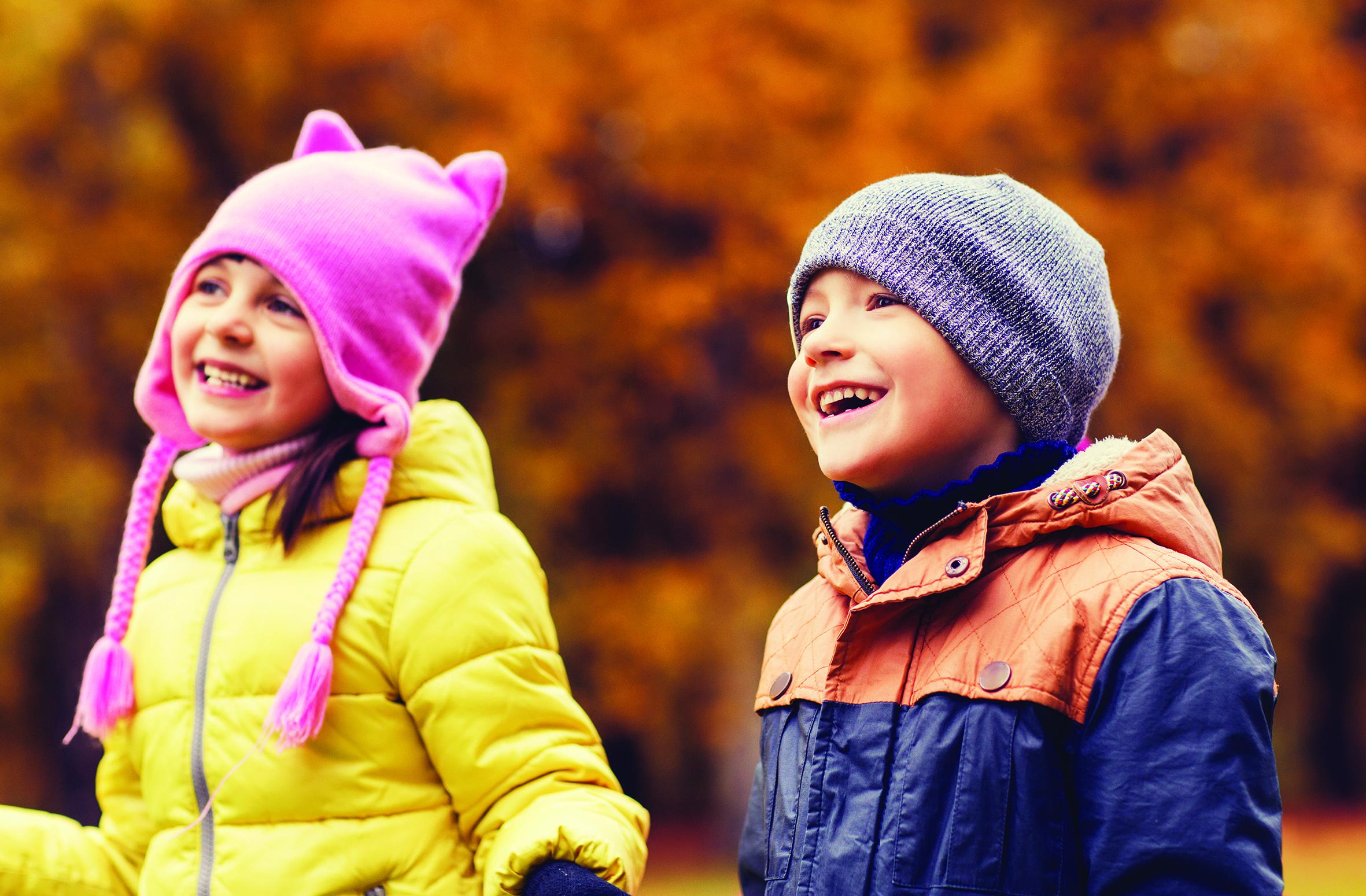 Young girl and boy