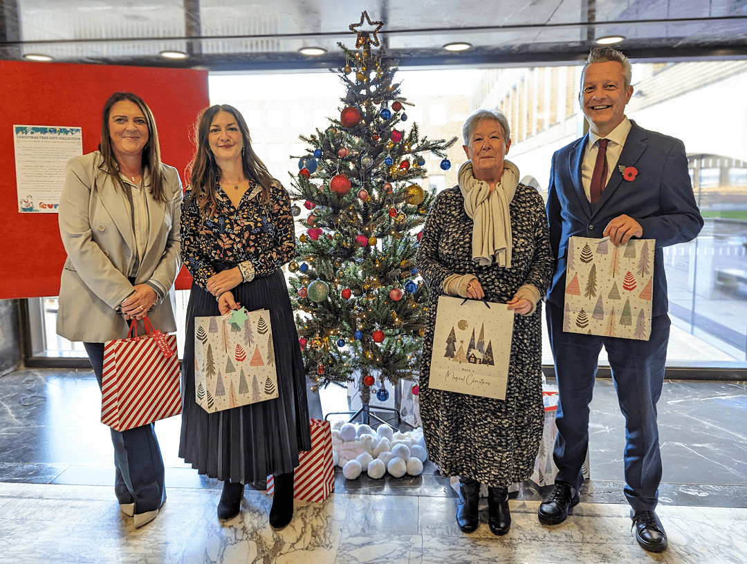 Cath McEvoy Carr, Director of Children, Education and Skills, Cllr Lesley Storey, Cabinet Member for a Growing City, Cllr Marion Williams, Cabinet Member for a Connected, Clean City and Cllr Nick Kemp, Leader, Newcastle City Council. 