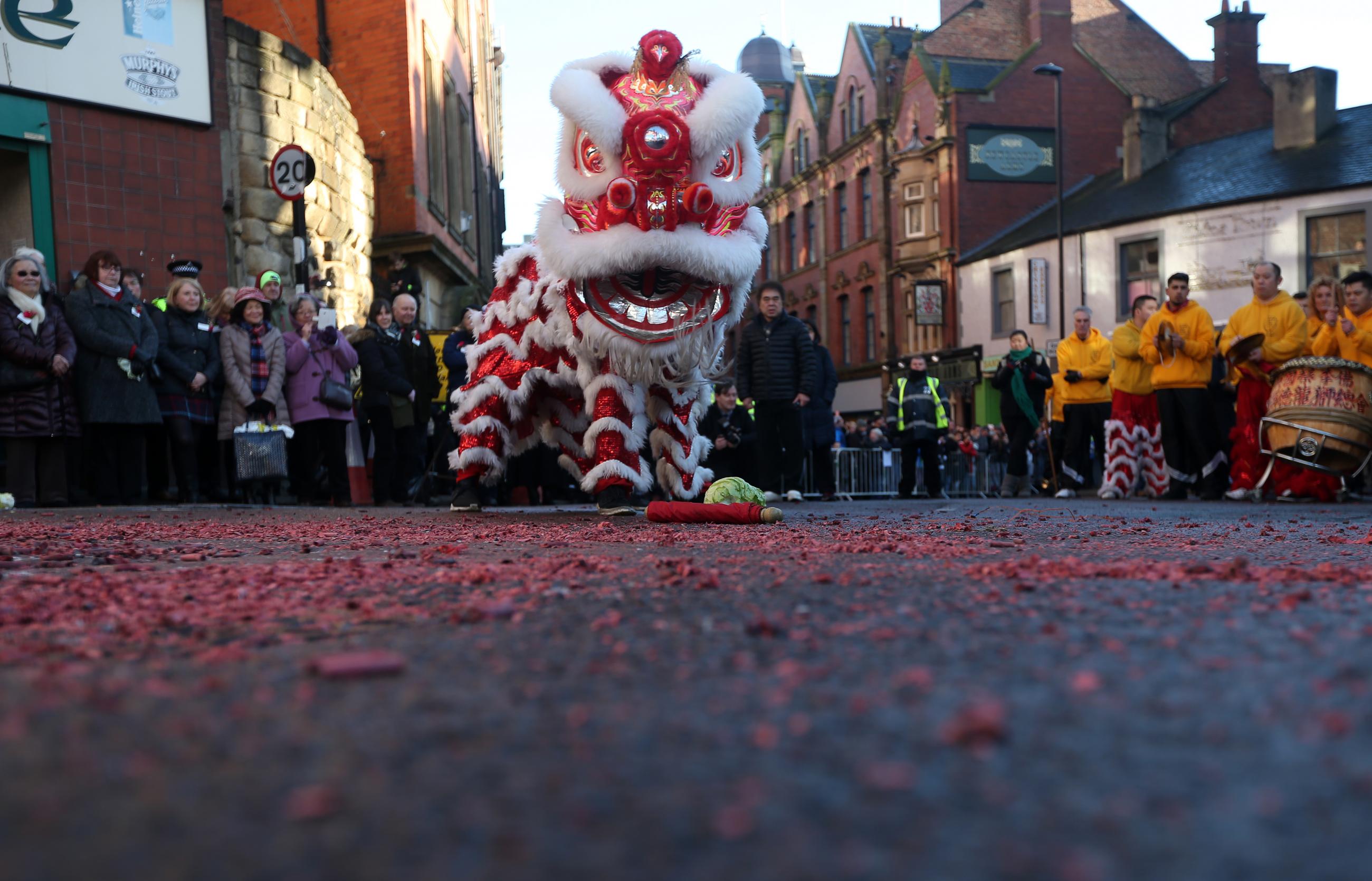 Chinese New Year celebrations at Stowell Street, Newcastle