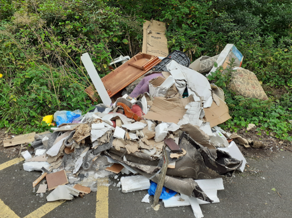 Mohammed Shabuddin Ramzan was fined for dumping rubbish in Heaton Park
