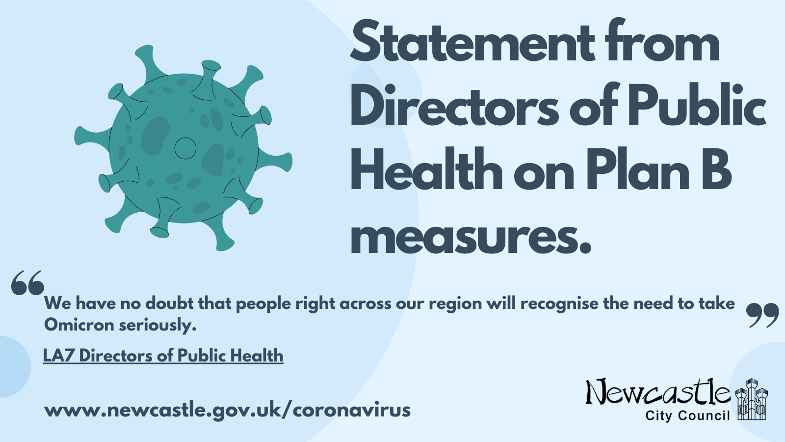 Statement from Directors of Public Health