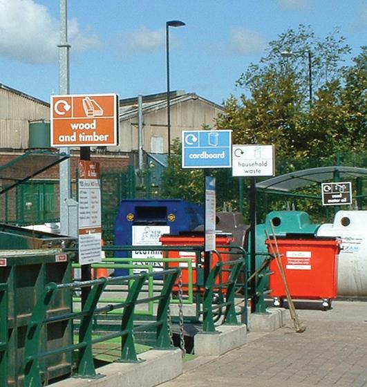 Recycling centre Byker