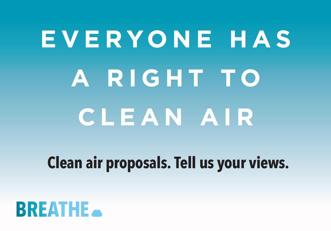 Air quality consultation is launched