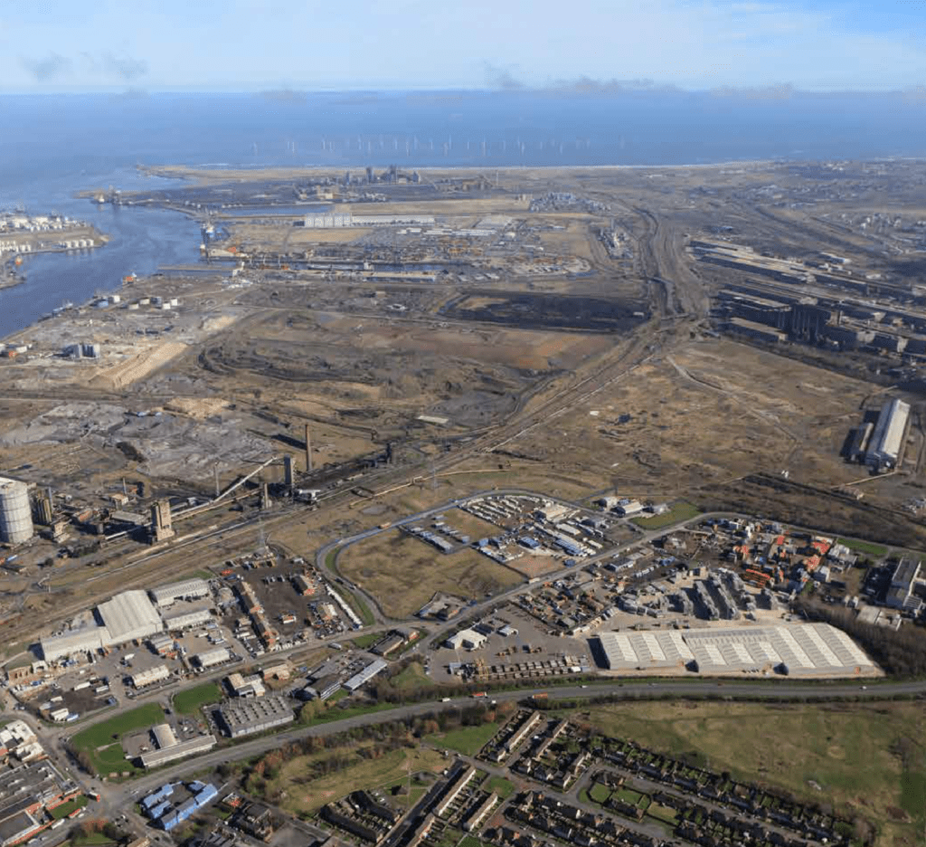 The facility will be located in Redcar on the former British Steel works