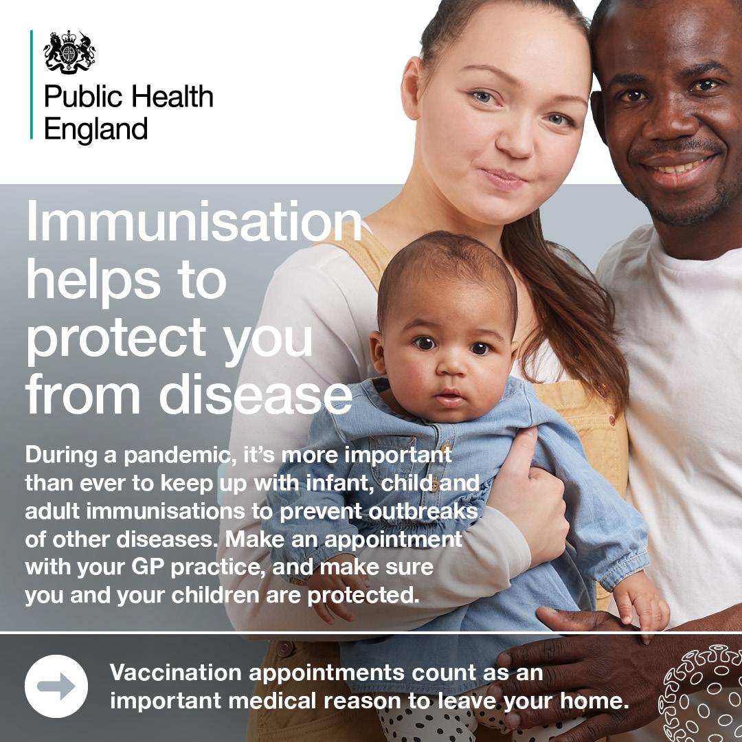 Immunisations graphic