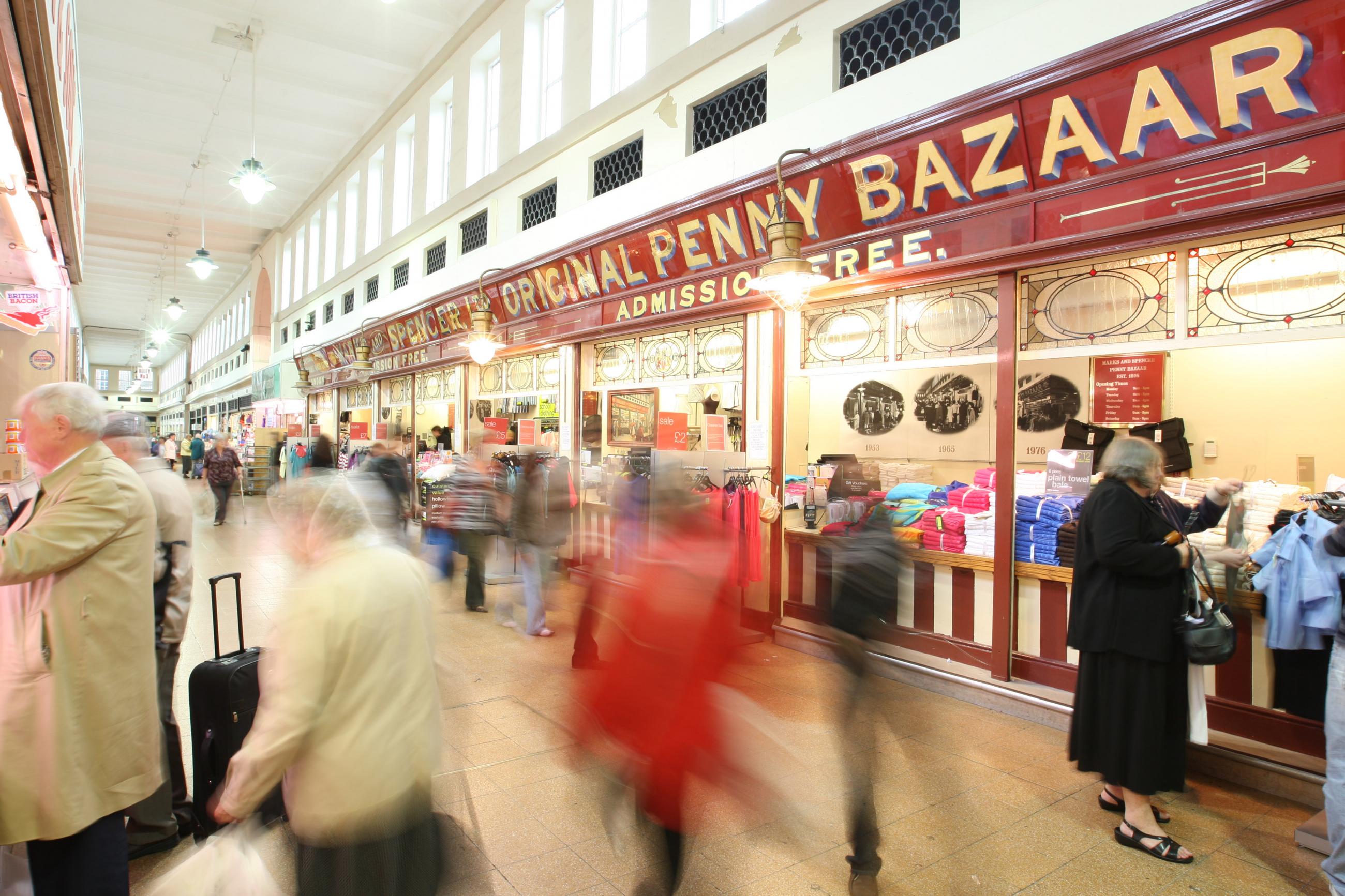 Grainger Market on a pre-Coronavirus outbreak day