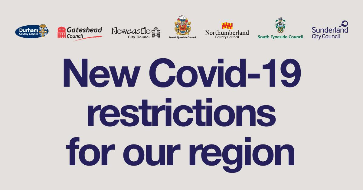 New COVID-19 restrictions for our region