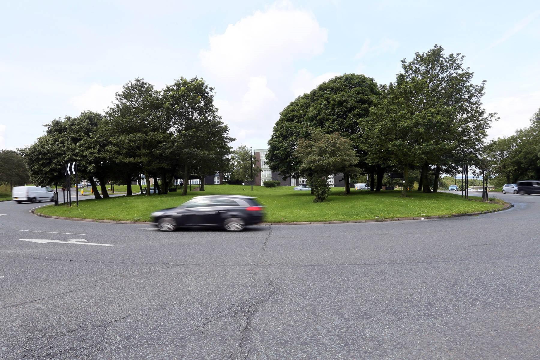 This junction with Ponteland Road and Etal Lane could be re-designed