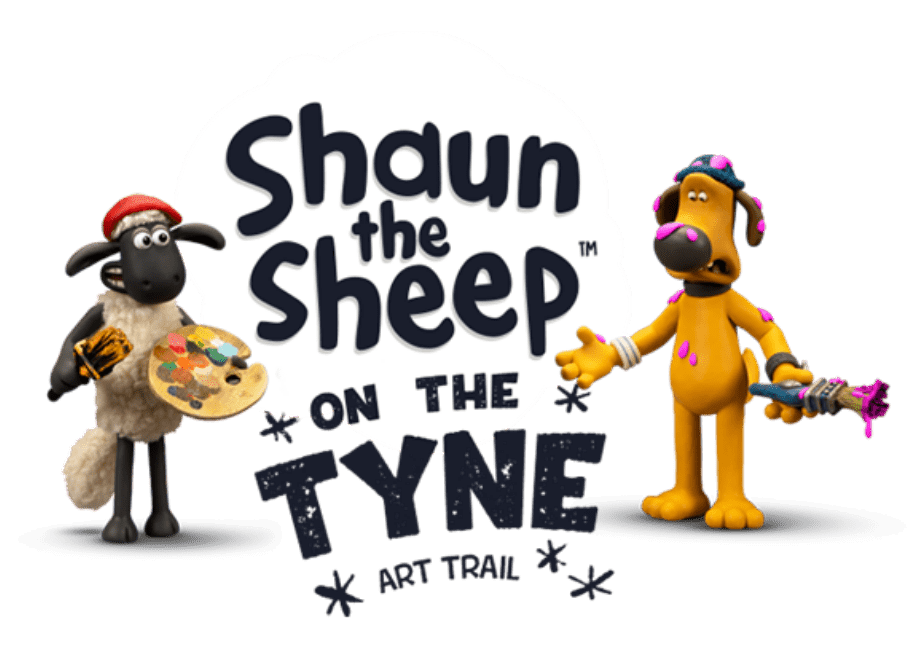 Shaun the Sheep on the Tyne