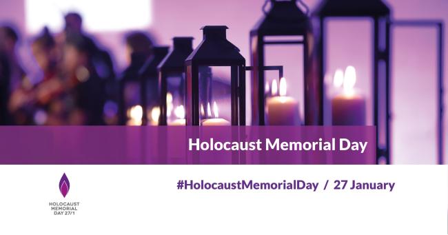 Join us to mark Holocaust Memorial Day